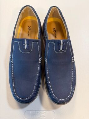 XRAY Men’s Navy Slip-On Casual Loafers